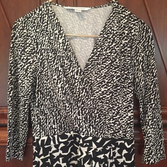 Diane von Furstenberg Black & White Dress - Picture 4 of 7